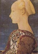 DOMENICO VENEZIANO Portrait of a Young Woman oil on canvas